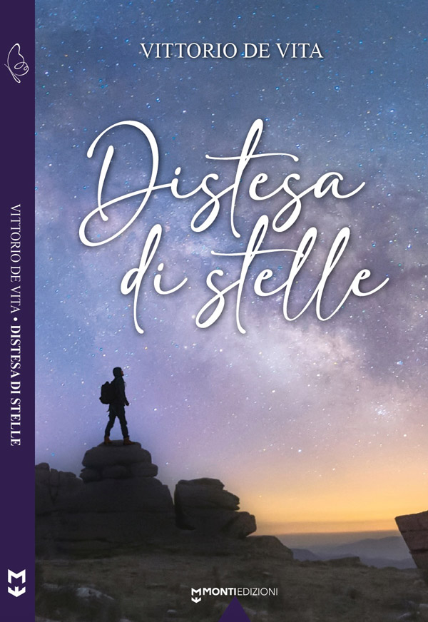 Dettaglio copertina del libro Distesa di stelle di Vittorio de Vita.
